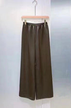 Load image into Gallery viewer, Akina Silk Satin Wide Leg Pants