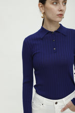 将图片加载到图库查看器,Muse Extra Fine Merino Polo Long Sleeve Shirt