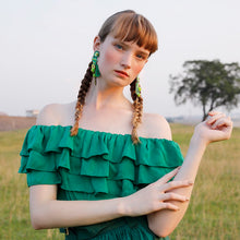 将图片加载到图库查看器,Guanajuato Fruit Drop Earrings — Playful Artistry in Every Detail