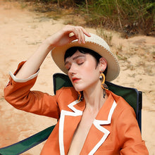 将图片加载到图库查看器,Guanajuato Flamingo Earrings