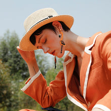 将图片加载到图库查看器,Guanajuato Flamingo Earrings