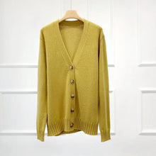 将图片加载到图库查看器,Sander Contour Merino Wool Cardigan