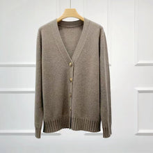 将图片加载到图库查看器,Sander Contour Merino Wool Cardigan