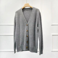 将图片加载到图库查看器,Sander Contour Merino Wool Cardigan