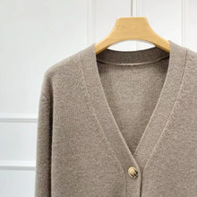 将图片加载到图库查看器,Sander Contour Merino Wool Cardigan