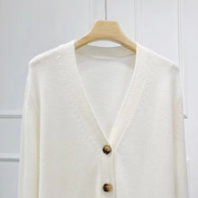 将图片加载到图库查看器,Sander Contour Merino Wool Cardigan