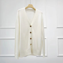 将图片加载到图库查看器,Sander Contour Merino Wool Cardigan