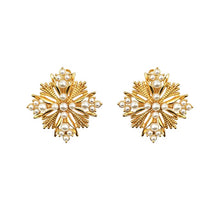 Load image into Gallery viewer, Golden Grace Earrings