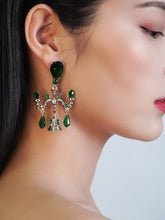 Cargar imagen en el visor de la galería, Chandelier Jade Earrings