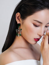 Cargar imagen en el visor de la galería, Chandelier Jade Earrings
