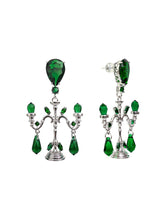 Cargar imagen en el visor de la galería, Chandelier Jade Earrings