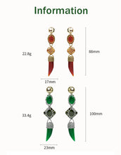 将图片加载到图库查看器,Bacce Agates Earrings