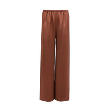 Load image into Gallery viewer, Akina Silk Satin Wide Leg Pants