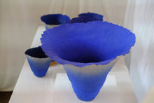 将图片加载到图库查看器,Blue Whale Blue Ceramic Vase