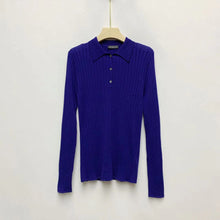 将图片加载到图库查看器,Muse Extra Fine Merino Polo Long Sleeve Shirt