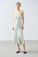 Cargar imagen en el visor de la galería, Galvan Satin Slip Dress