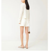 Cargar imagen en el visor de la galería, Sarah Silk Merino Wool Cardigan