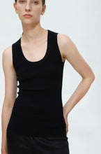 将图片加载到图库查看器,Merina Treasure Superfine Merino U-Neck Tank
