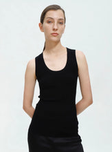 将图片加载到图库查看器,Merina Treasure Superfine Merino U-Neck Tank