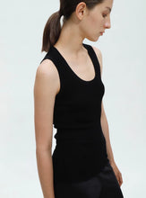 将图片加载到图库查看器,Merina Treasure Superfine Merino U-Neck Tank