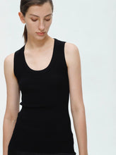 将图片加载到图库查看器,Merina Treasure Superfine Merino U-Neck Tank