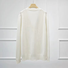 将图片加载到图库查看器,Sander Contour Merino Wool Cardigan