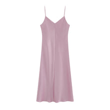 Cargar imagen en el visor de la galería, Galvan Satin Slip Dress