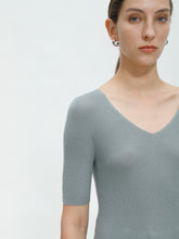 Load image into Gallery viewer, Anna Merino Short Sleeve Top
