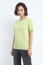 将图片加载到图库查看器,Angel Cashmere Cotton Tee