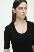 将图片加载到图库查看器,Eva Merino U-neck Top