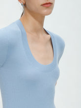 将图片加载到图库查看器,Eva Merino U-neck Top