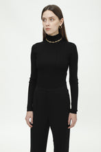 将图片加载到图库查看器,NARANO Wool Waffle Knit Turtleneck