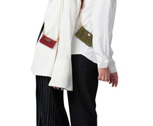 Cargar imagen en el visor de la galería, Handcrafted Glass Stone Woven Mini Chain Bag