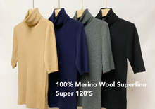 将图片加载到图库查看器,Nadia Turtleneck Merino T-shirt
