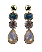 Cargar imagen en el visor de la galería, Sari-Inspired Baroque Drops