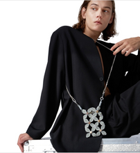 将图片加载到图库查看器,Kirsty Luxe Crystal Bag — Refined Elegance with a Playful Twist