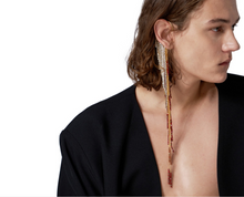 将图片加载到图库查看器,Fully Handmade Waterfall Earhook