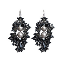 将图片加载到图库查看器,Crochet Elegance Earrings