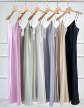 Cargar imagen en el visor de la galería, Galvan Satin Slip Dress