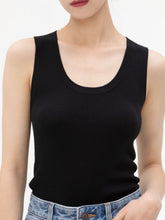 Load image into Gallery viewer, KOW Ultrafine Merino Wool and Mulberry Silk Knitted Vest
