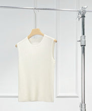 Load image into Gallery viewer, ÀIMAI French Textured Merino Wool Knit Vest
