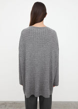 Charger l&#39;image dans la galerie, Deluxe Mini Cable Merino Wool Knit Cardigan
