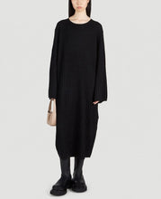 Load image into Gallery viewer, Elegance Wool Cable Knit Dress
