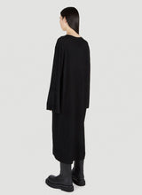 画像をギャラリービューアに読み込む, Elegance Wool Cable Knit Dress
