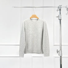 Load image into Gallery viewer, Mara Wool Cashmere Round Neck Sweater
