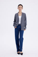 Load image into Gallery viewer, KAY Cashmere and Wool Belted Cardigan
