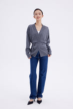 将图片加载到图库查看器，KAY Cashmere and Wool Belted Cardigan
