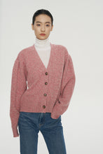 Load image into Gallery viewer, Melange Wool Open Cardigan
