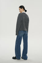 Load image into Gallery viewer, Melange Wool Open Cardigan
