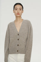 Load image into Gallery viewer, Melange Wool Open Cardigan
